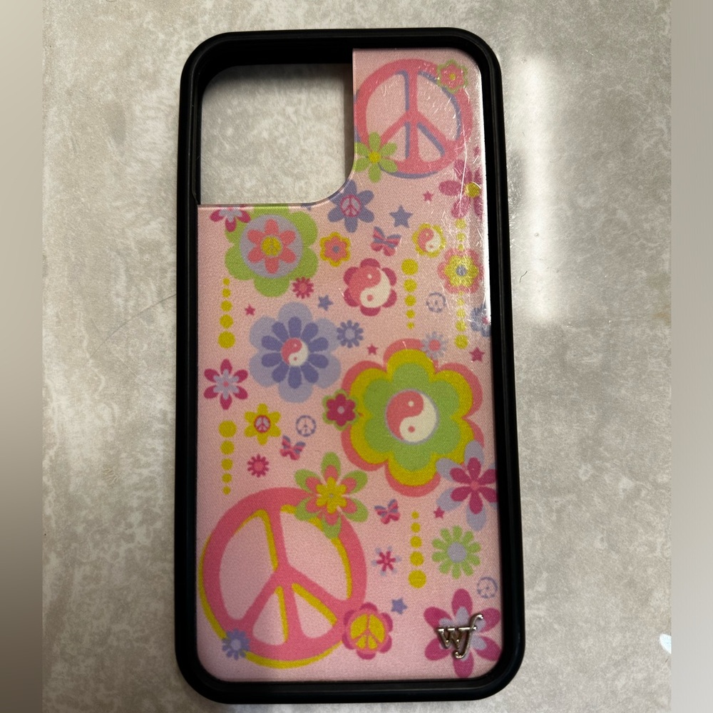 Wildflower iPhone 12 Pro Max case peace n luv